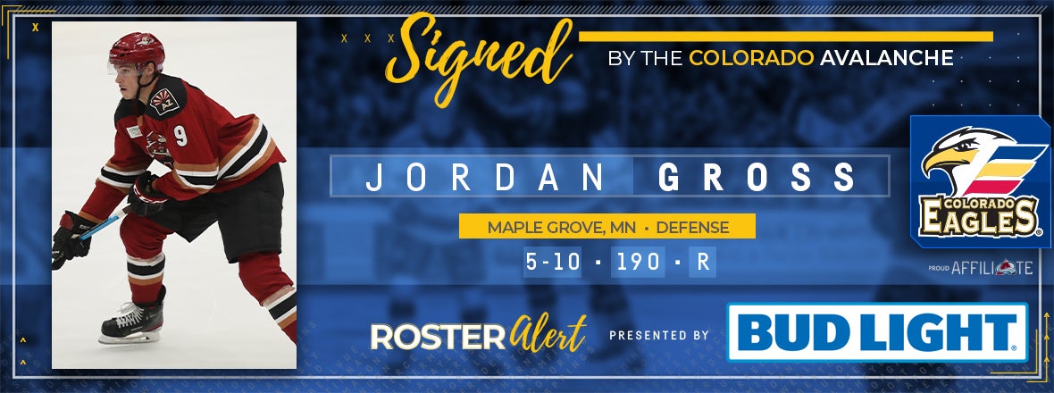 Avalanche Signs Jordan Gross