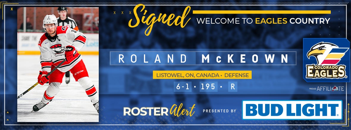 Avalanche Signs Roland McKeown