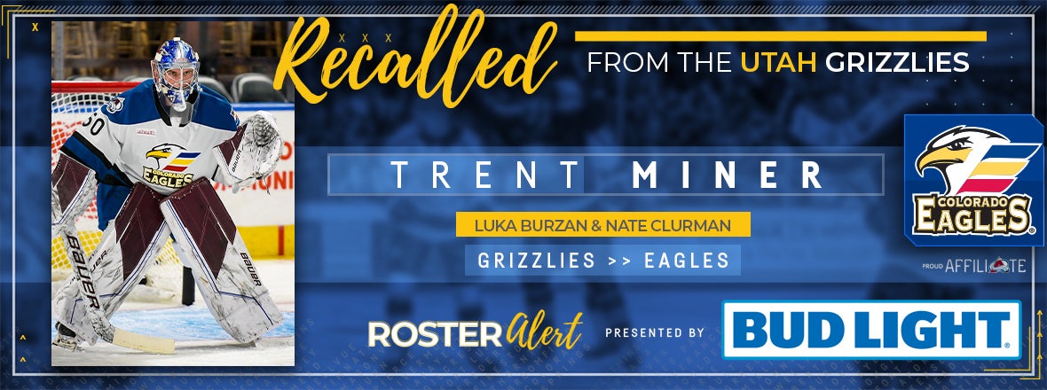 Eagles Recall Three from ECHL’s Utah Grizzlies  