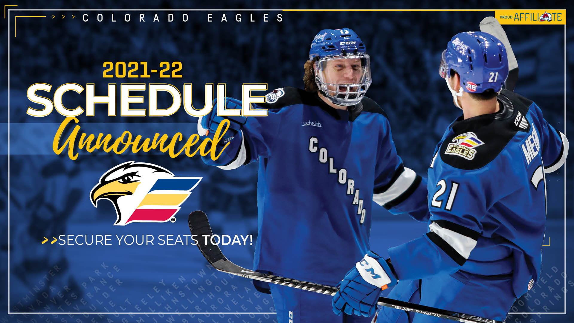 Colorado Eagles update new 'Colorado Sky' uniforms - Colorado Hockey Now