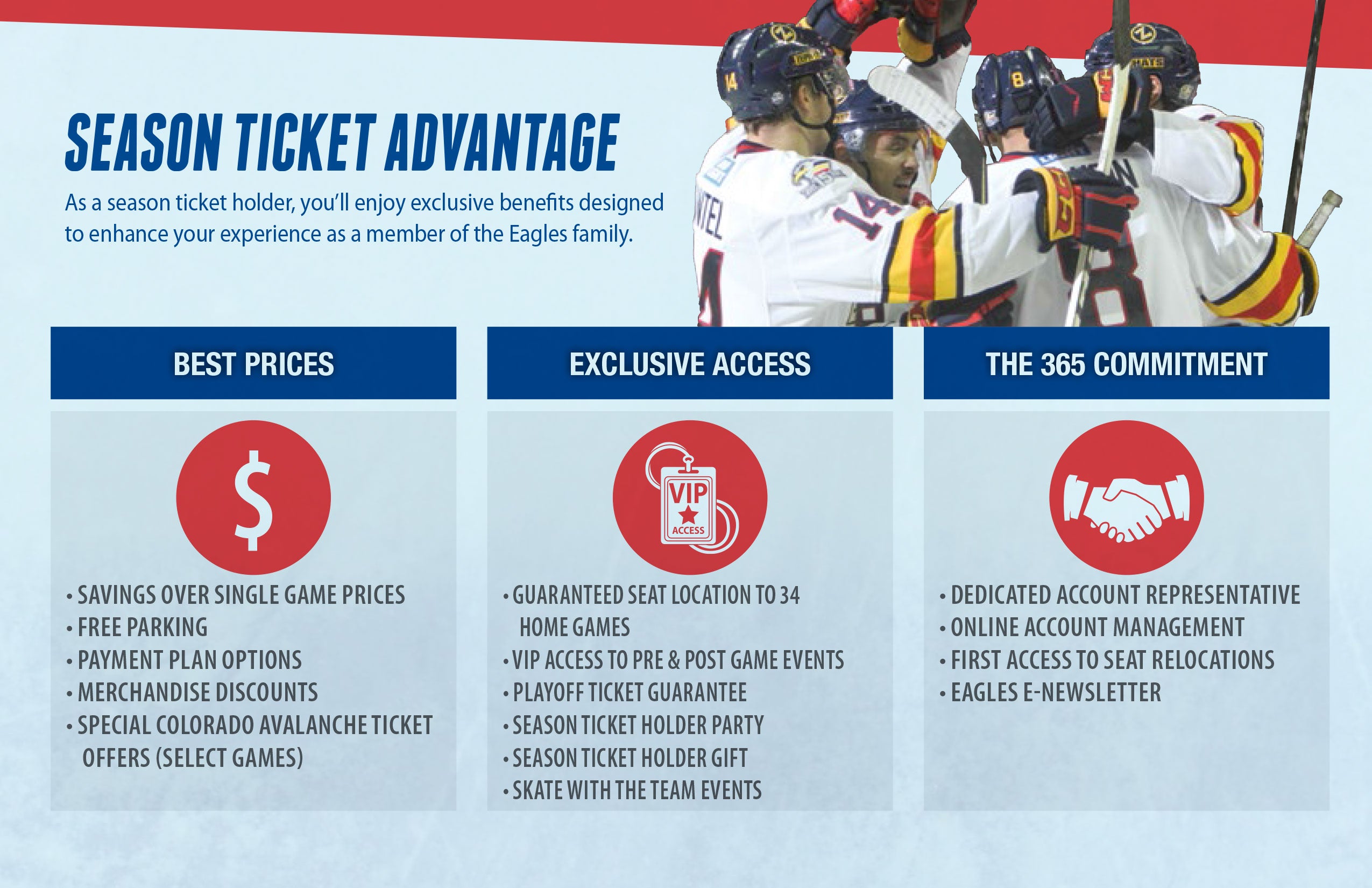 2018-19 AHL Season Tickets Available! Colorado Eagles