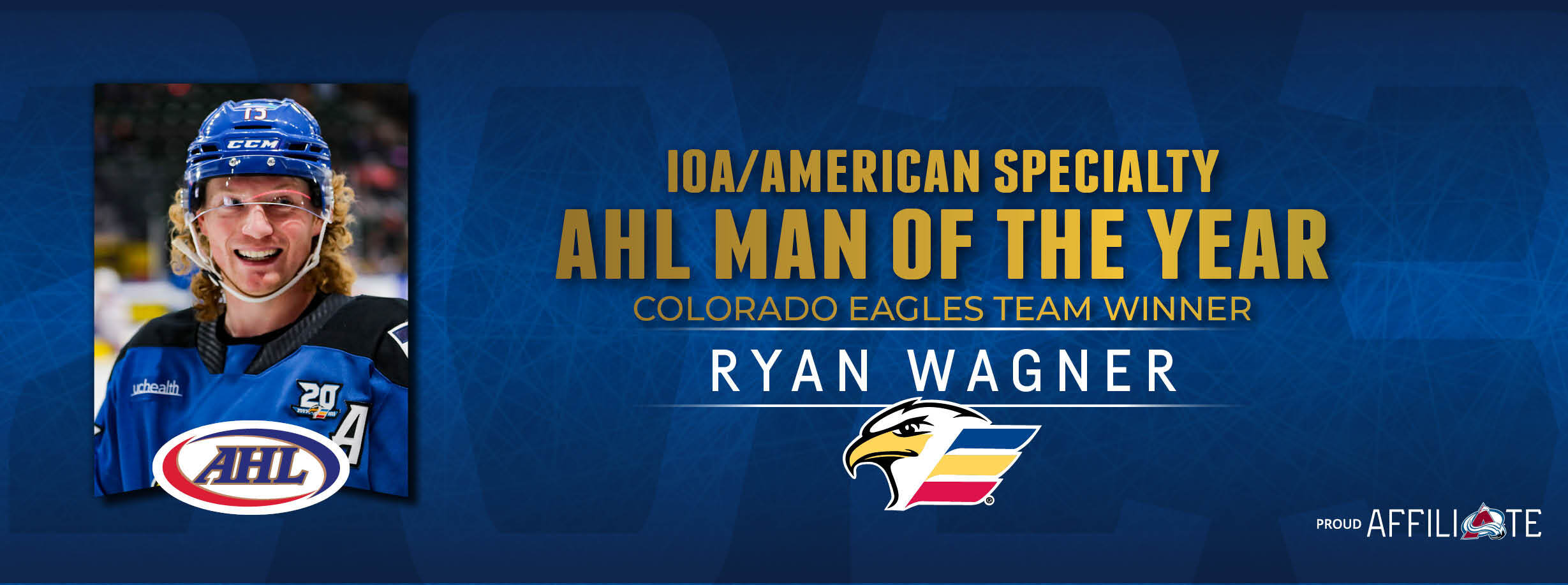 WAGNER NAMED 22-23 SPECIALTY MAN OF THE YEAR