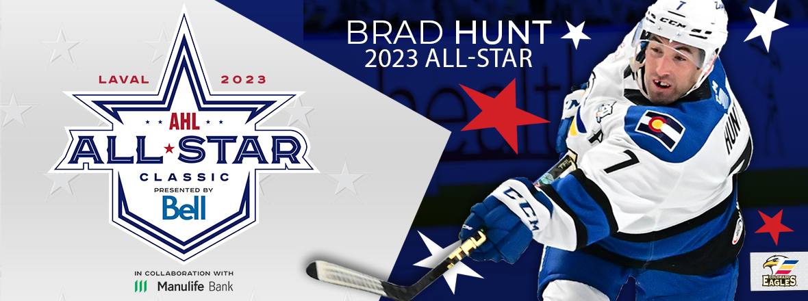 Defenseman Brad Hunt Named to 2023 AHL All-Star Classic