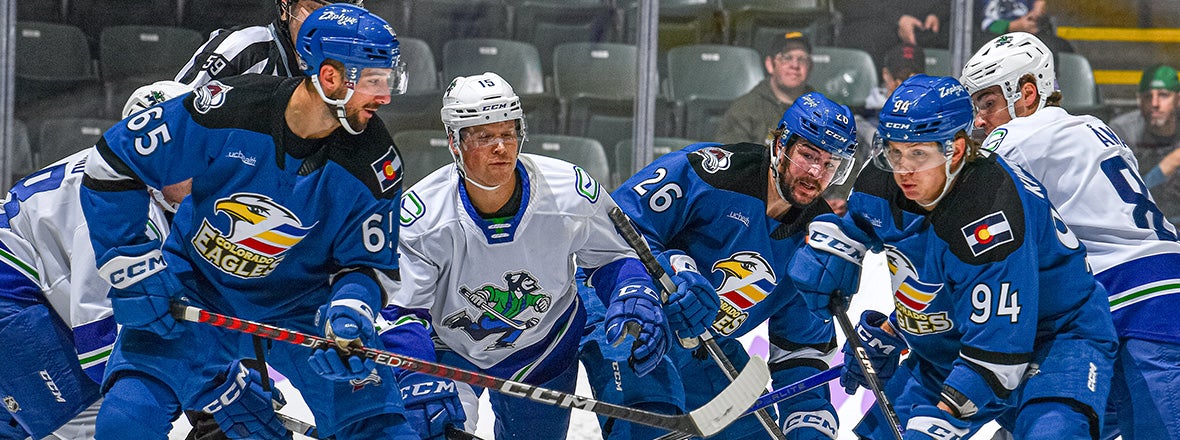 Eagles Kick Off Road Trip with 2-1 OT Loss in Abbotsford