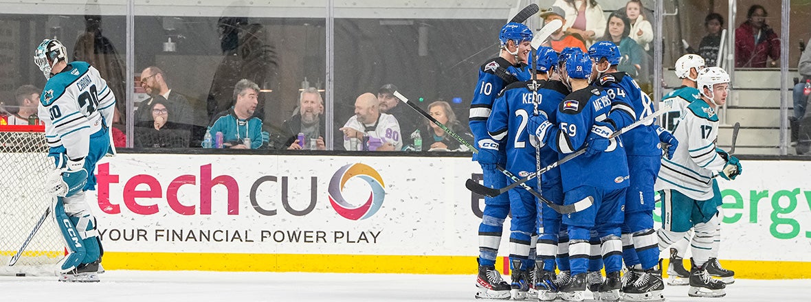 Burke Plays Hero in Colorado’s 3-2 OT Win over Barracuda